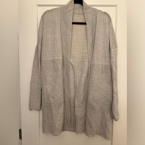 Lululemon Sit in Lotus Wrap - Merino Wool Oversized Cardigan